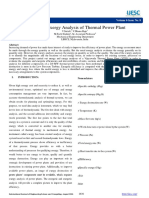 Energy and Exergy Analysis of Thermal Power Plant