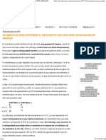 Un Ejercicio para Entender El Coeficiente Gini Que Mide Desigualdad de Ingreso - Libertad y Desarrollo