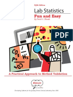 Lab Statistics Fun and Easy Fifth Edition