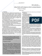 Elasticity Modulus of Grinding Wheels and Its Impact On Their In-Process Behavior