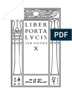 Crowley - Liber Porta Lucis Sub Figurâ X