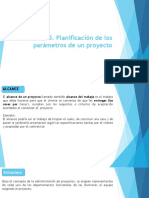 1.5. Planificación de Los Parámetros de Un Proyecto OK