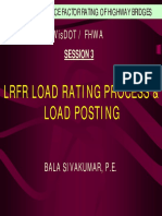 LRFR Load Rating Process & Load Posting: Wisdot / Fhwa