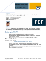 SAP Warehouse Management-Configuration - Control Cycle