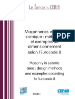 146 e Maconneries Zone Simique Dimensionnement Eurocode 8