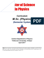 MSC (Physics) 2017