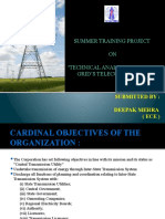 Power Grid Corporation of India Limited - Summer Training REPORT (Slide)