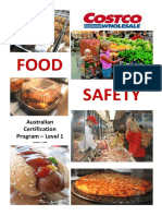 Food Safety: Australian Certification Program - Level 1