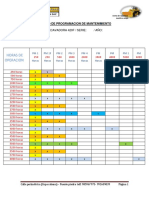 Programa de Mantto Cat 420f