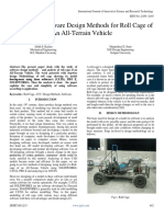 A Study On Software Design Methods For Roll Cage of An All