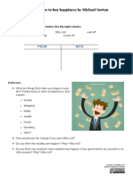 How To Buy Happiness by Michael Norton SV