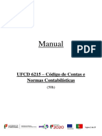 Manual Código de Contas