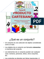 Tema 3: Producto Cartesiano