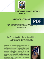 Diapositivas La Constitución Bolivariana de Venezuela