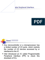 8255 PPI Programmable Peripheral Interface