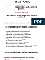 Clase 2 Fenómenos Físicos y Químicos