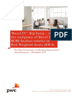 PWC Basel IV Big Bang or The Endgame of Basel III Dec 2017