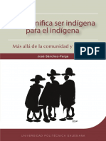 Que Significa Ser Indigena Completo PDF