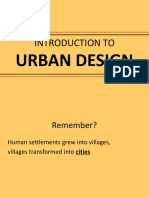 3.1 Intro To Urban Design - The City