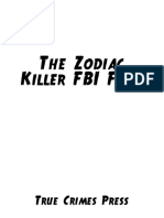 The Zodiac Killer: The FBI Files