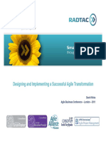 Reference For PPT RADTAC ABC2011 Designing and Implementing A Successful Agile Transformation