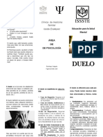 Duelo Triptico Issste