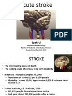 Syahrul: Department of Neurology Faculty of Medicine, Syiah Kuala University Banda Aceh, March 29, 2011