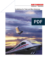 Installation Guidelines For Train and Bus Antennas