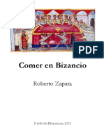 Comer en Bizancio Por Roberto Zapata