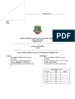 Ujian Bulanan English T1