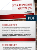 Control Proporcional Derivativo (PD)