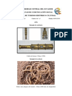 Artefacto Ecofacto Einfra y Estructura