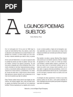 Poemas de Carlos Martínez Rivas