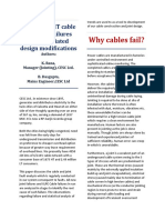 Analysis of HT Cables and Joint Failures