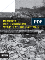 Memorias Del Congreso Cultural de Cabimas