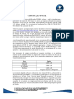 Correos Del Ecuador Comunicado-Oficial-Cde PDF