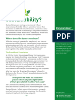 What Is Sustainability PDF