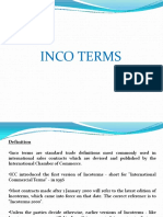 Inco Terms