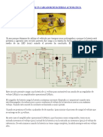 Como Hacer Un Cargador de Baterias Automatico