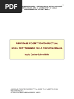 TRICOTILOMANIA Abordaje Cognitivo Conductual PDF