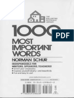 1000 Most Important Words Book PDF