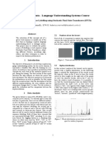 Sequence Labelling Using Stochastic Final State Transducers (SFSTS)