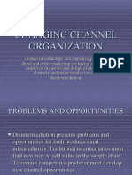 Changing Channel Organization