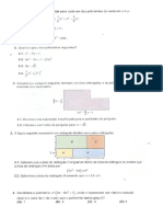 Ficha de Trabalho 9º Ano Polinómios