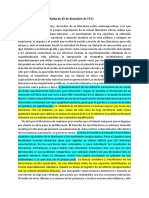 Entrada Del Diario de Kafka de 25 de Diciembre de 1911