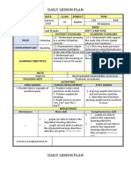 Y1 & Y2 Daily Lesson Plan 2018 With Dropdown Menus