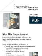 03-Csirt Operation First