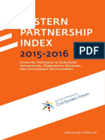 Eastern Partnership Index: Charting Progress in European Integration, Democratic Reforms, and Sustainable Development