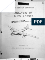 XXI Bomber Command, Analysis of B-29 Losses