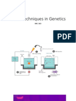 Some Techniques in Genetics